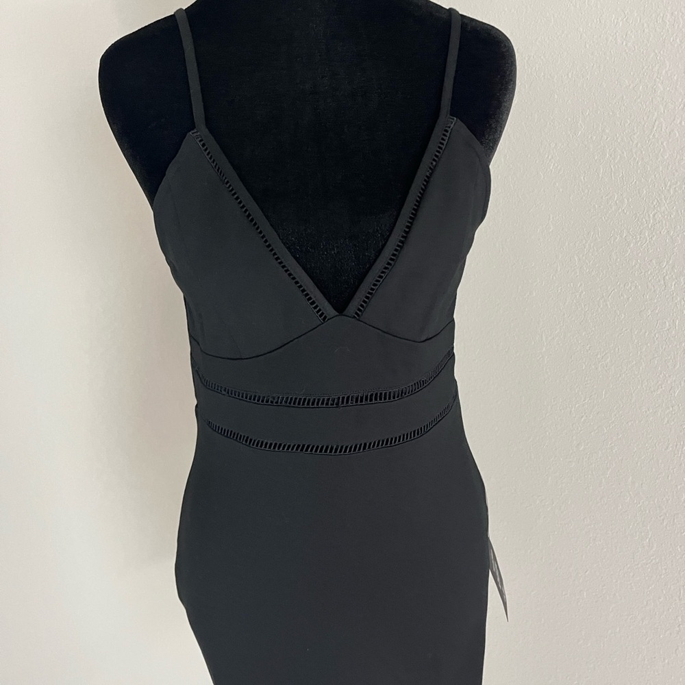 Lulu's Black Mini Dress